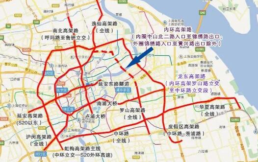 上海限行区域图2021高清,上海限行范围 上海限行区域图2021高清,上海限行范围