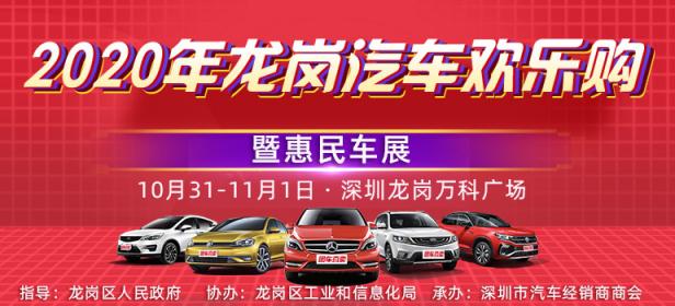 2020年深圳首届龙岗汽车欢乐购暨惠民车展
